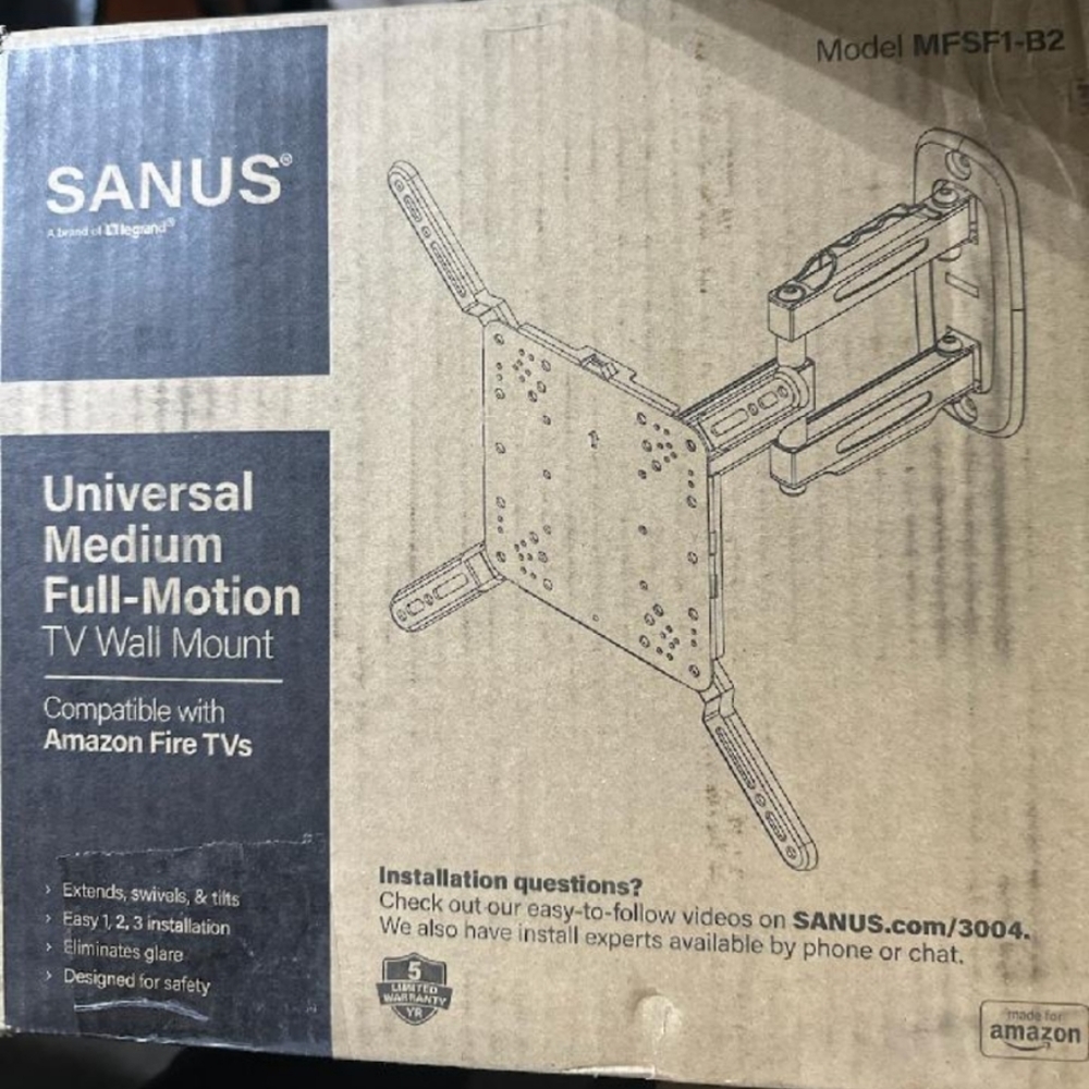 Universal Full Motion TV Wall Mount 19-50